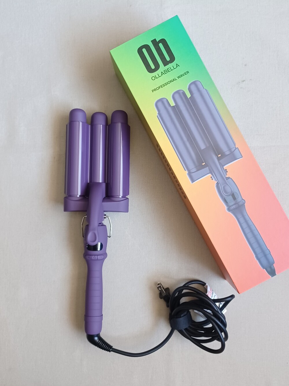Ollabella Triple Barrel Waver - Purple